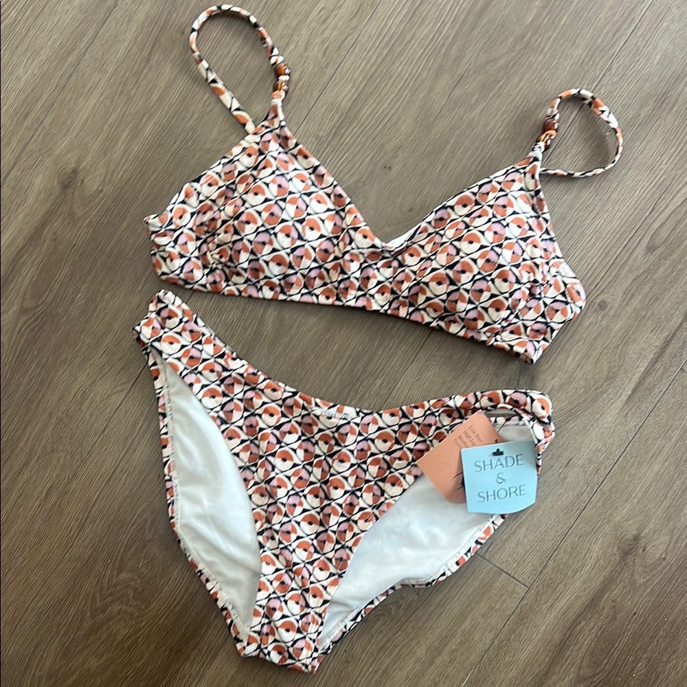 Target Shade & Shore Print Bikini Size M